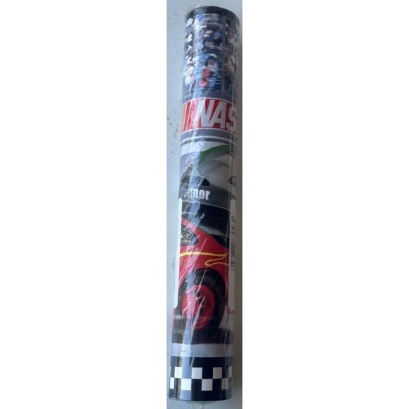 NASCAR Single Spool 5 Yards Pre-pasted Decorative Border 9" Height (NEW in Pack) - Picture 1 of 8